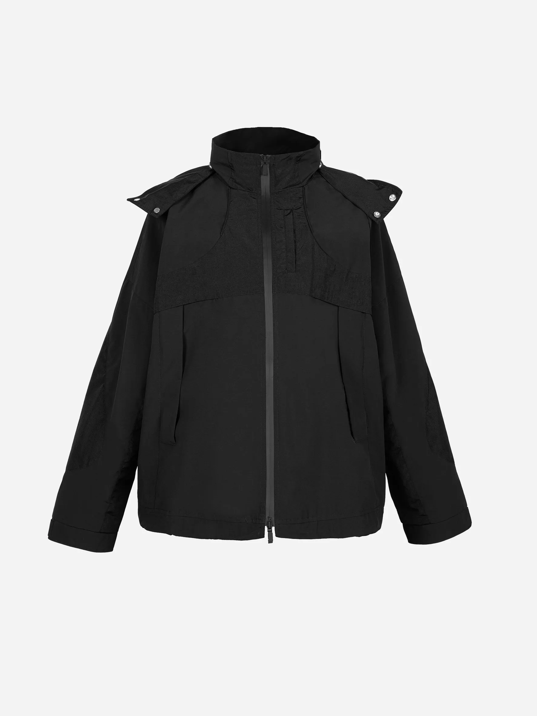 004 - Intervein Panelled Windbreaker