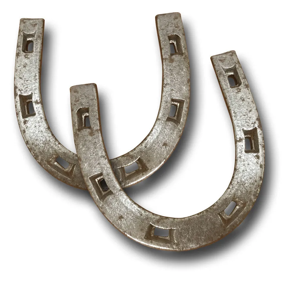 1 PAIR MILITARY HORSESHOES