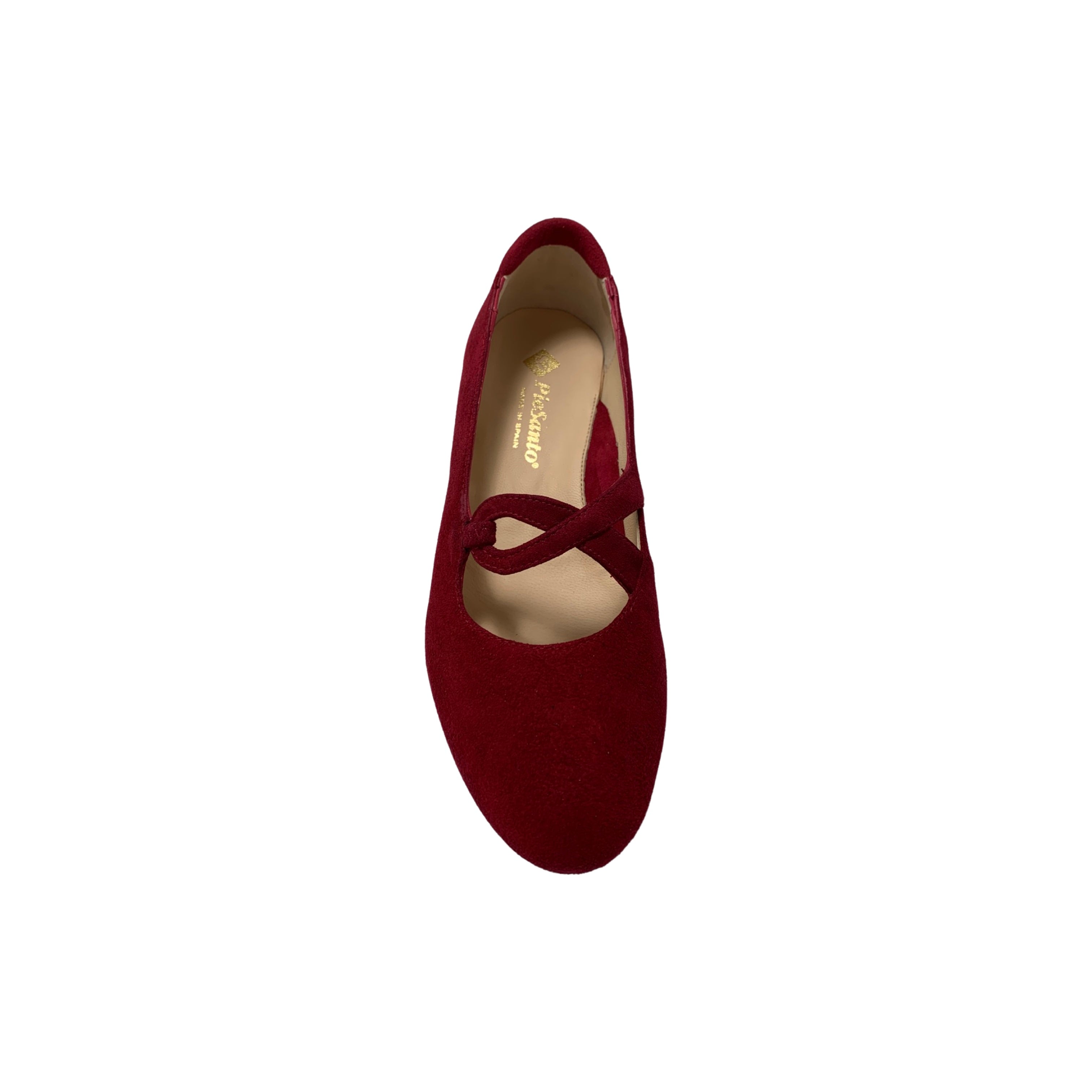 235531 Red Suede Flat