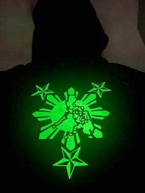 3 Stars and Sun KIDS Glow Hoodies Glow in the Dark