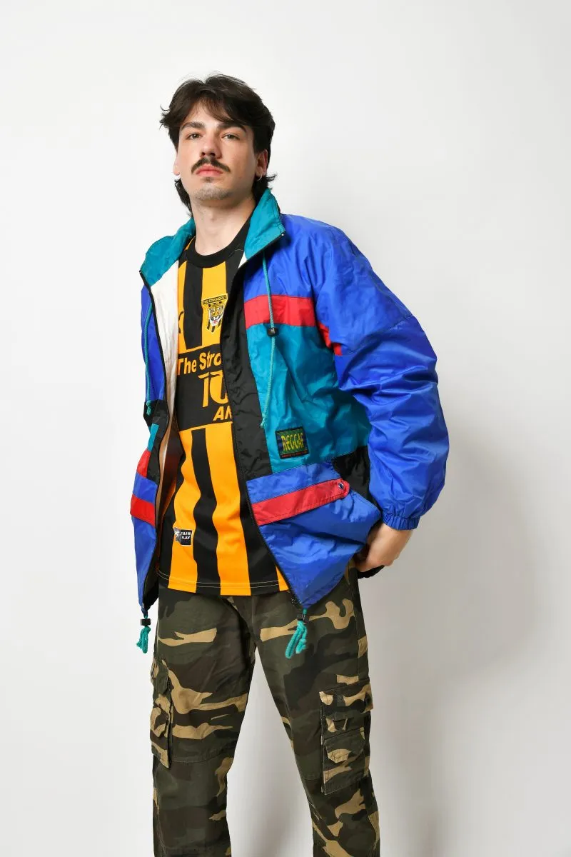 80s lightweight windbreaker men