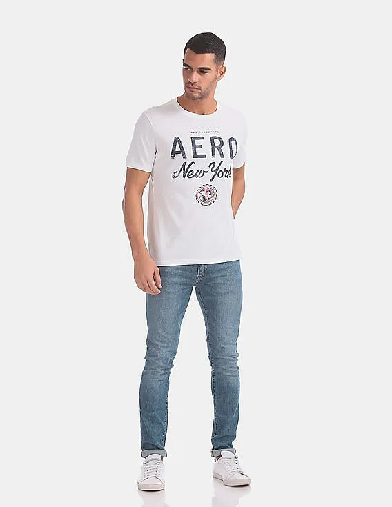 Aeropostale Crew Neck Graphic T-Shirt