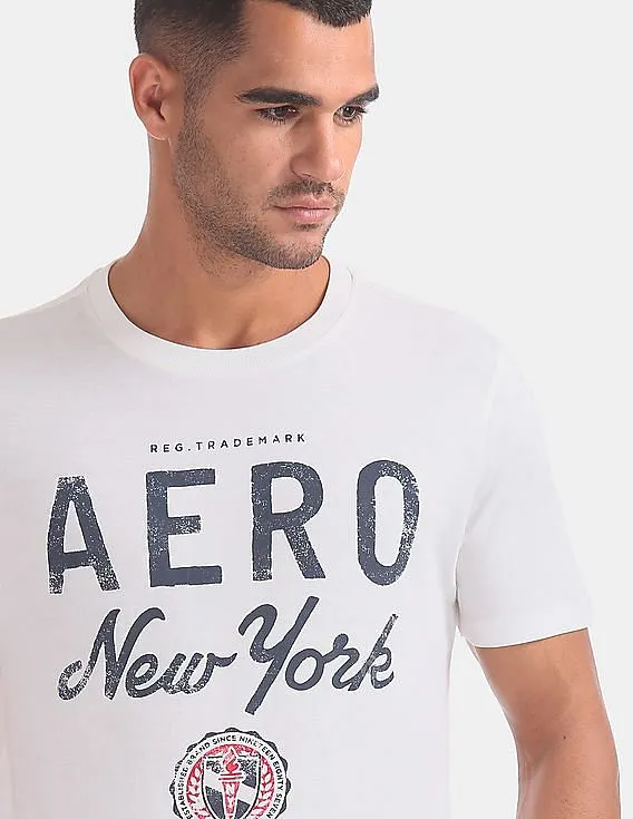 Aeropostale Crew Neck Graphic T-Shirt