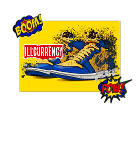 Air Jordan 1 High OG WMNS “Reverse Laney” Royal Blue T-Shirt (Shattered Laney's)