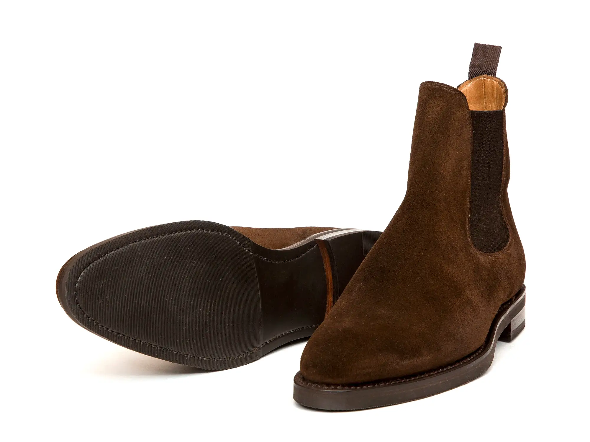 Alki - MTO - Dark Brown Suede - NGT Last - Double City Rubber Sole