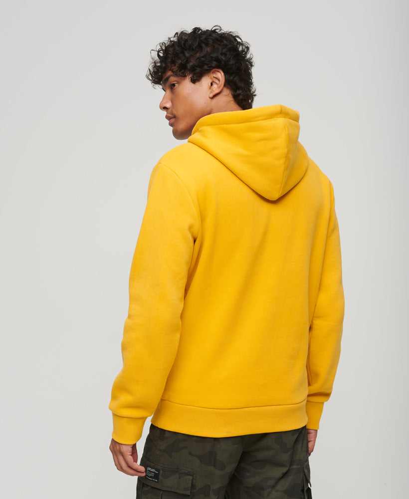 Athletic Script Graphic Hoodie | Golden Rod Yellow