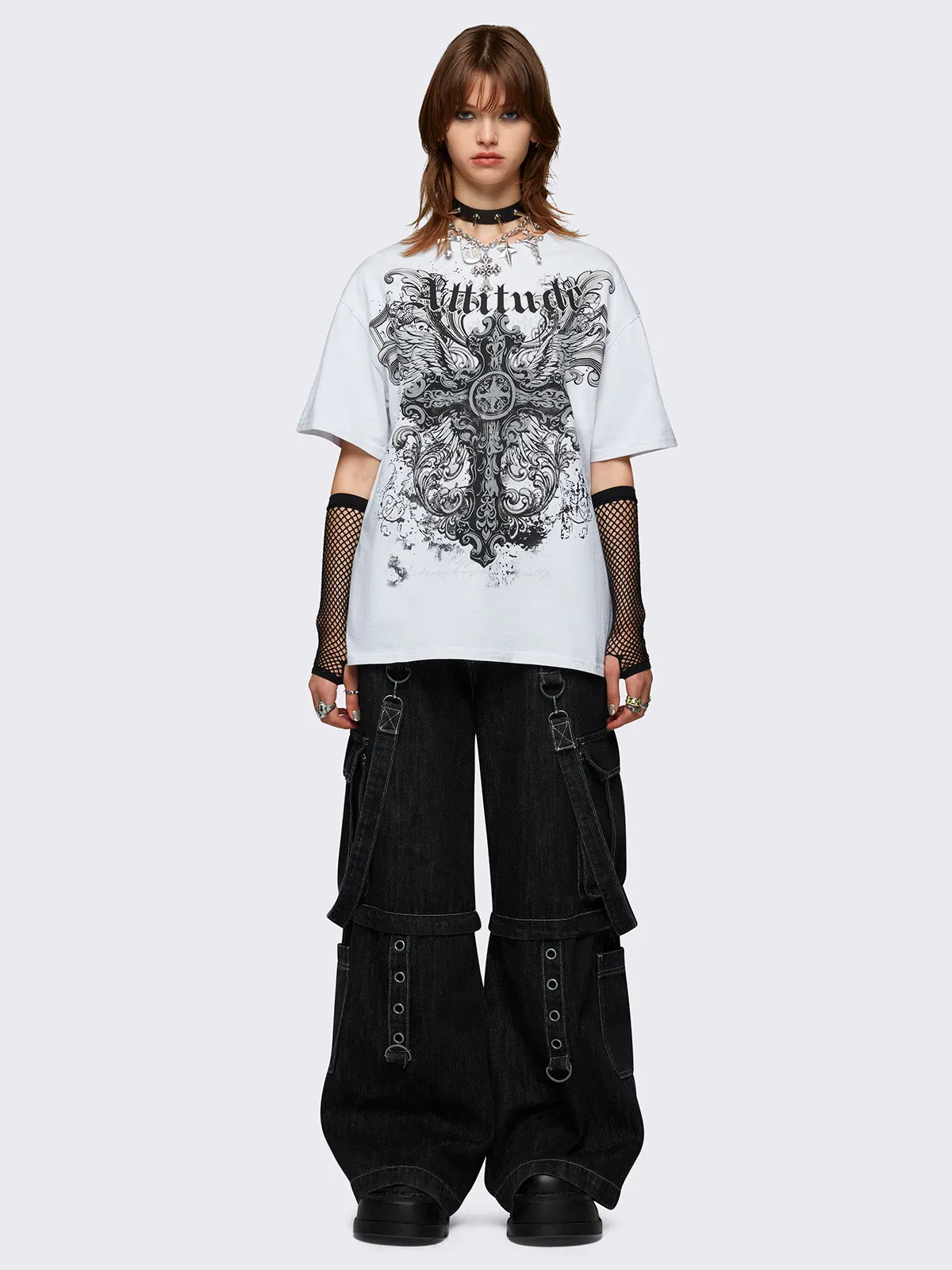 Attitude Wings Graphic T-Shirt