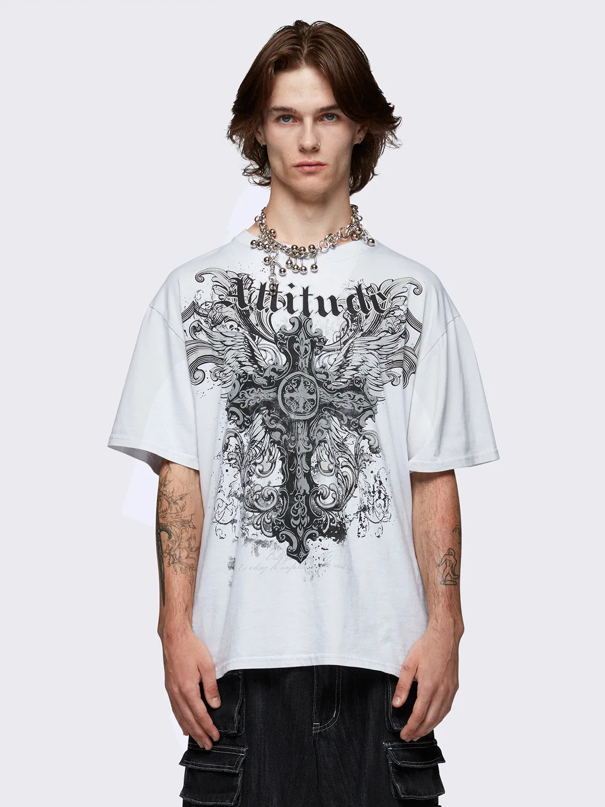 Attitude Wings Graphic T-Shirt