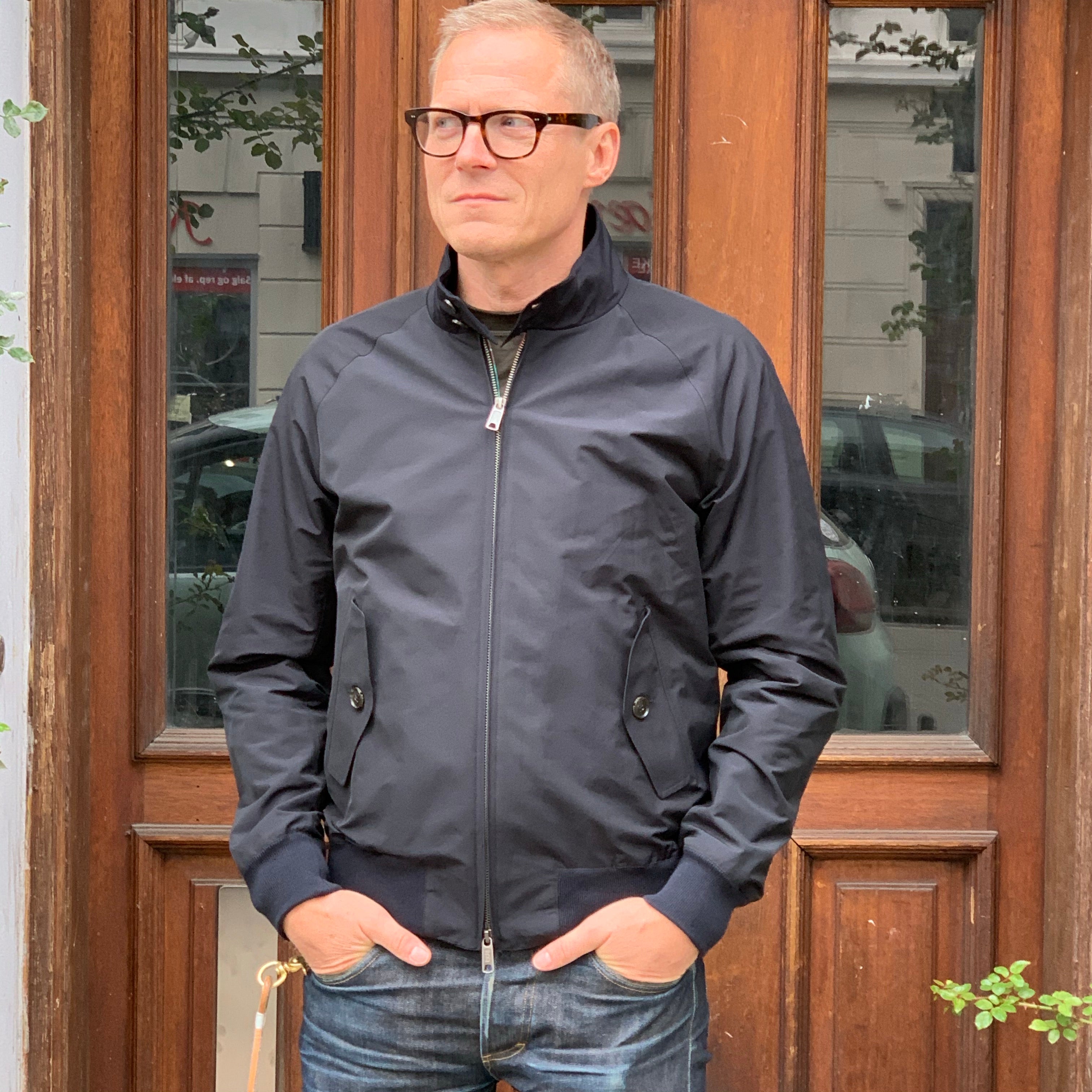 Baracuta G9 jacket, dark navy