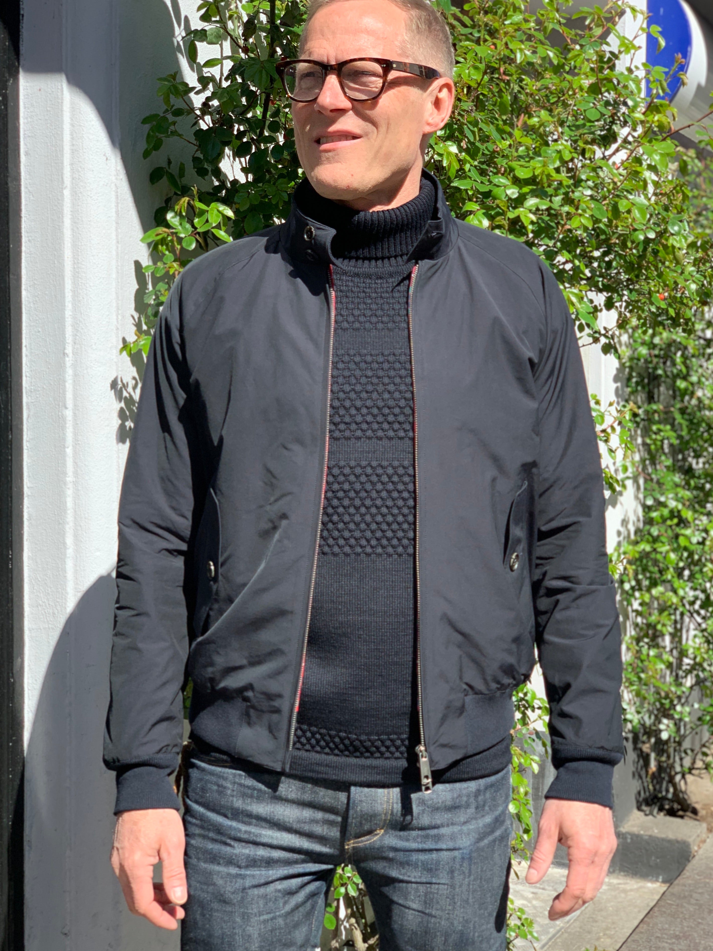 Baracuta G9 jacket, dark navy