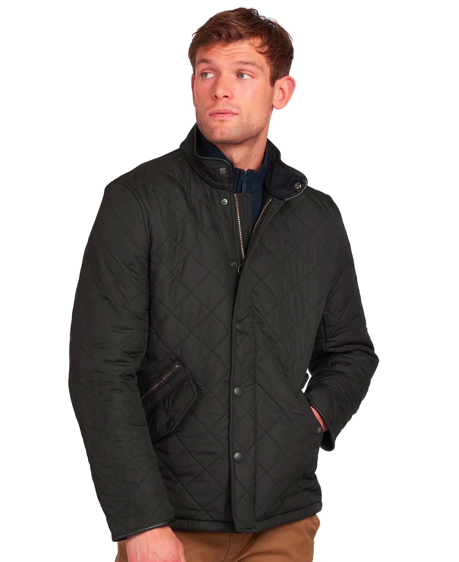 Barbour Mens Powell Quilted Chelsea Jacket