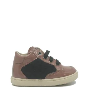 Beberlis Rosy Brown Shearling Sneaker