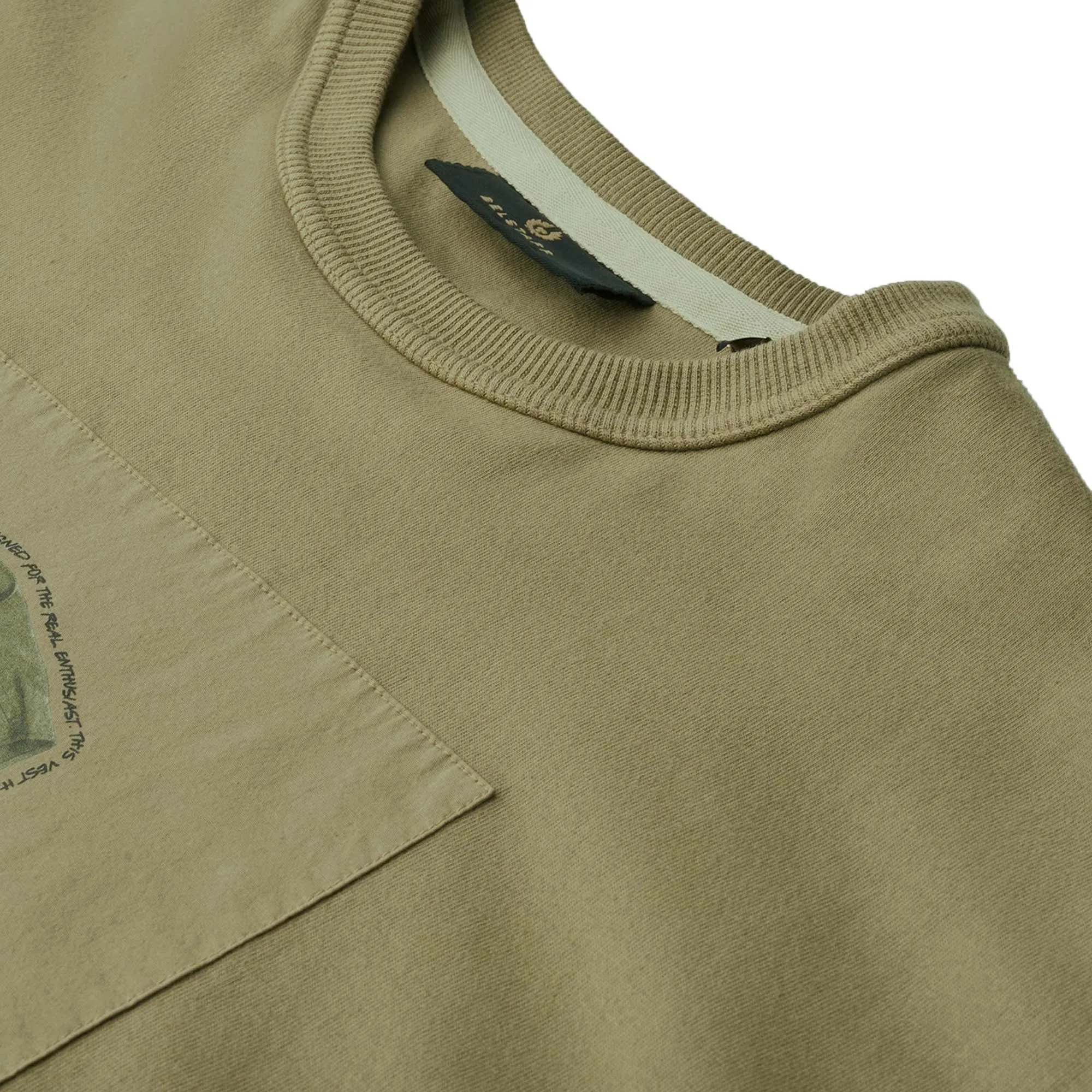 Belstaff Castmaster Graphic T-Shirt - Aloe