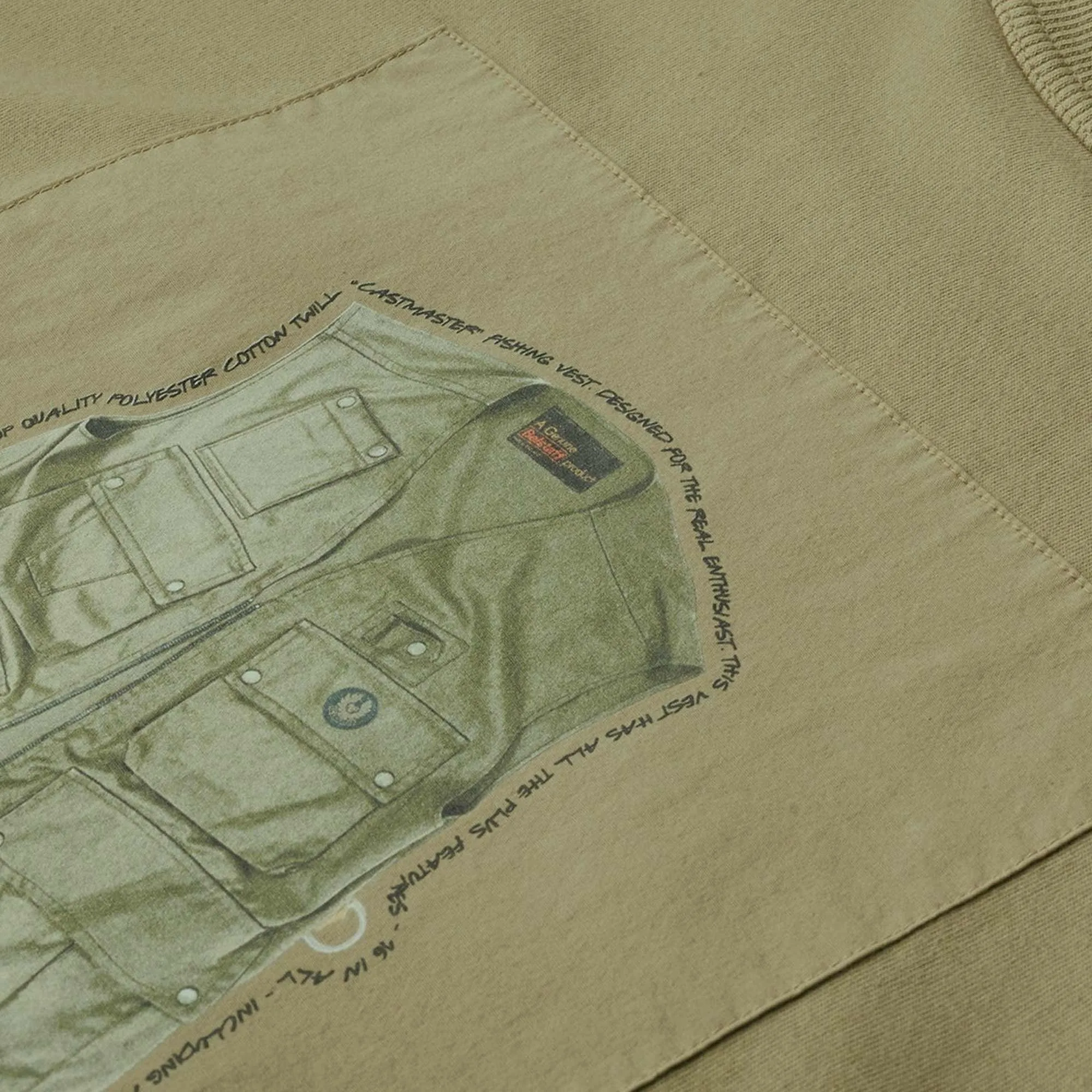 Belstaff Castmaster Graphic T-Shirt - Aloe