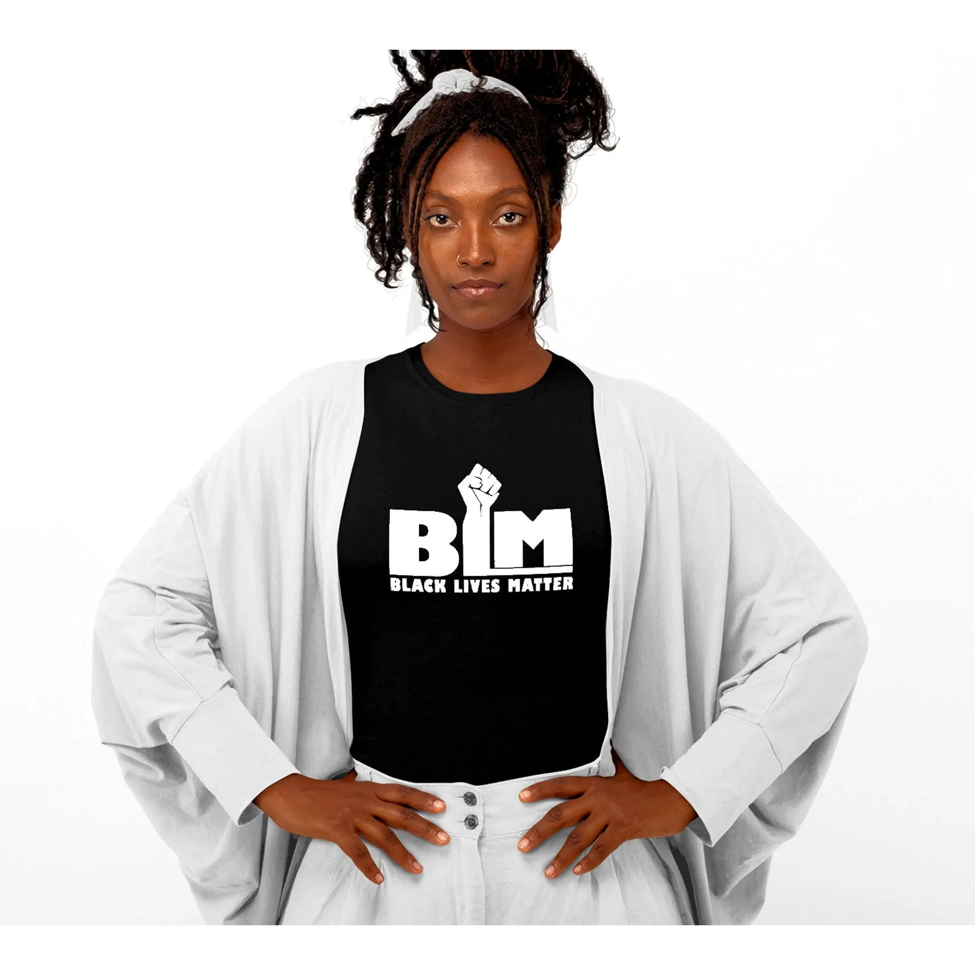 Black Lives Matter Fist Women's T-Shirt