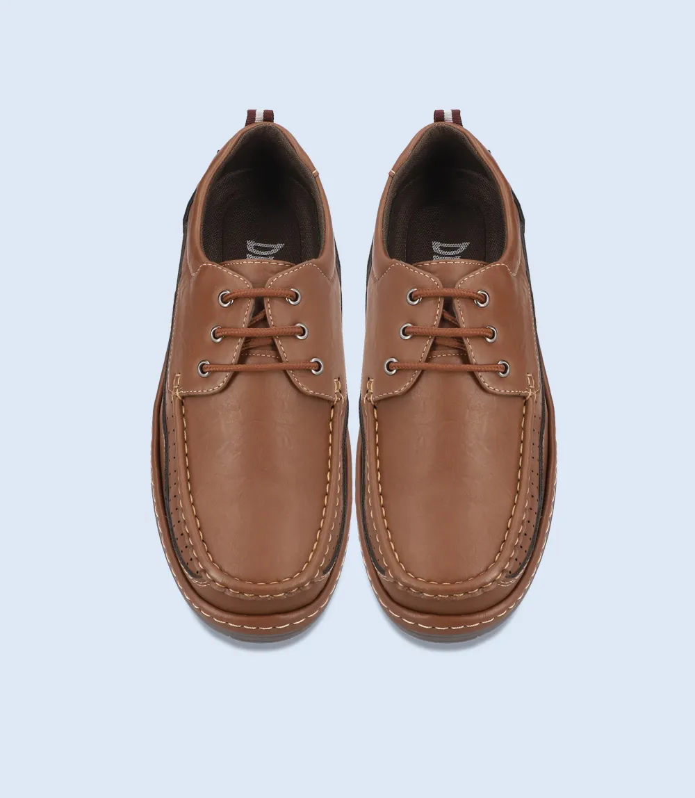 BM4424-BROWN-Men Outdoor Shoes