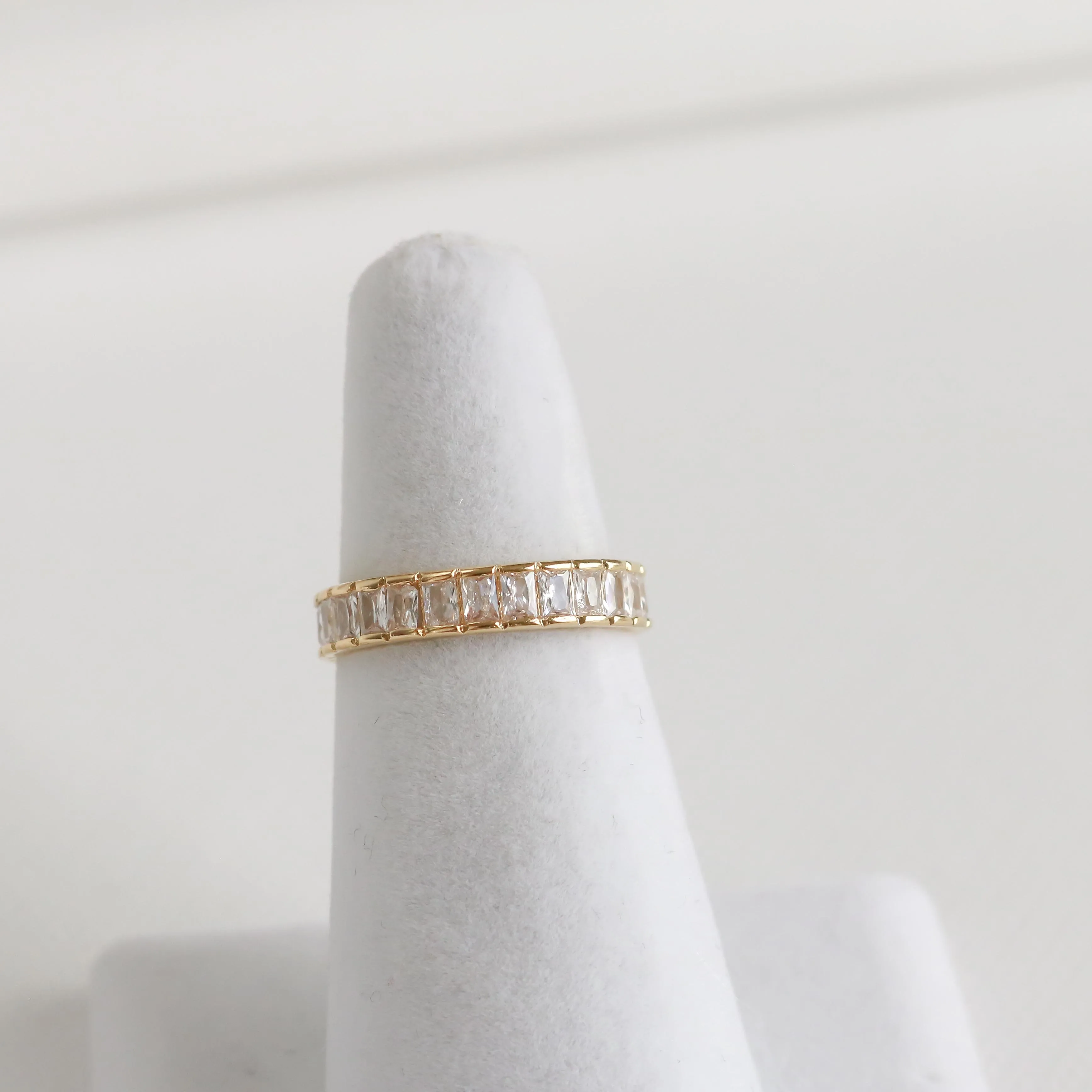 Bold Baguette Eternity Ring