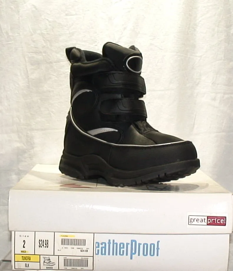 Boy's WeatherProof-Weather Accent  Tundra Snow Boot size 2