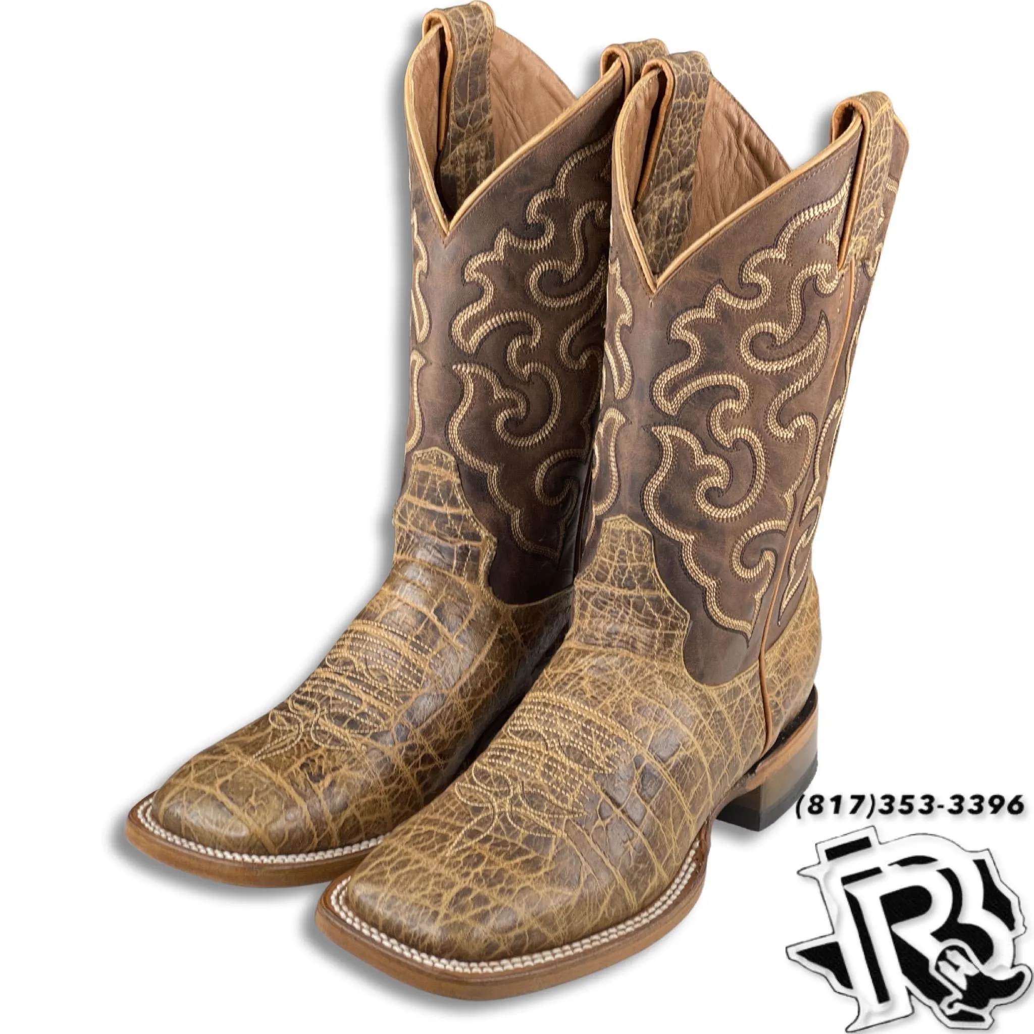 BULL HIDE BOOTS | MEN SQUARE TOE WESTERN BOOTS