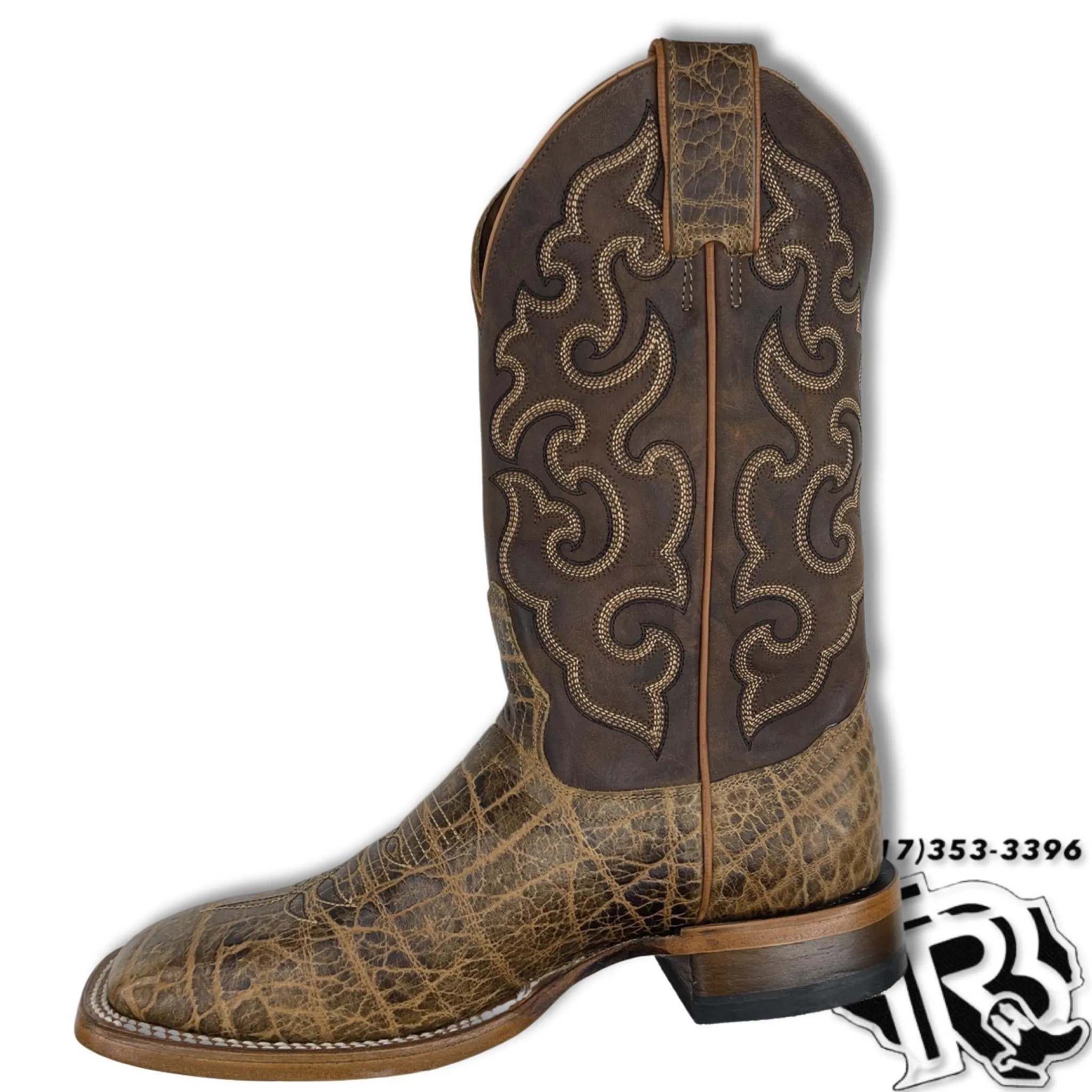 BULL HIDE BOOTS | MEN SQUARE TOE WESTERN BOOTS