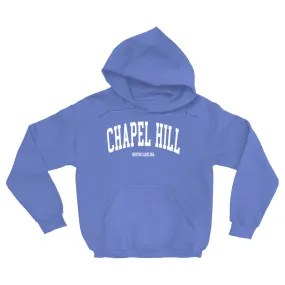 Chapel Hill North Carolina Classic Blue Adult Hoodie