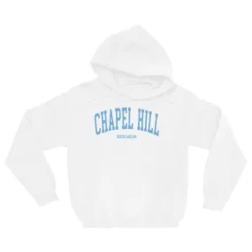 Chapel Hill North Carolina Classic White Adult Hoodie