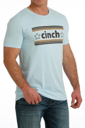 Cinch Mens Light Blue T-Shirt