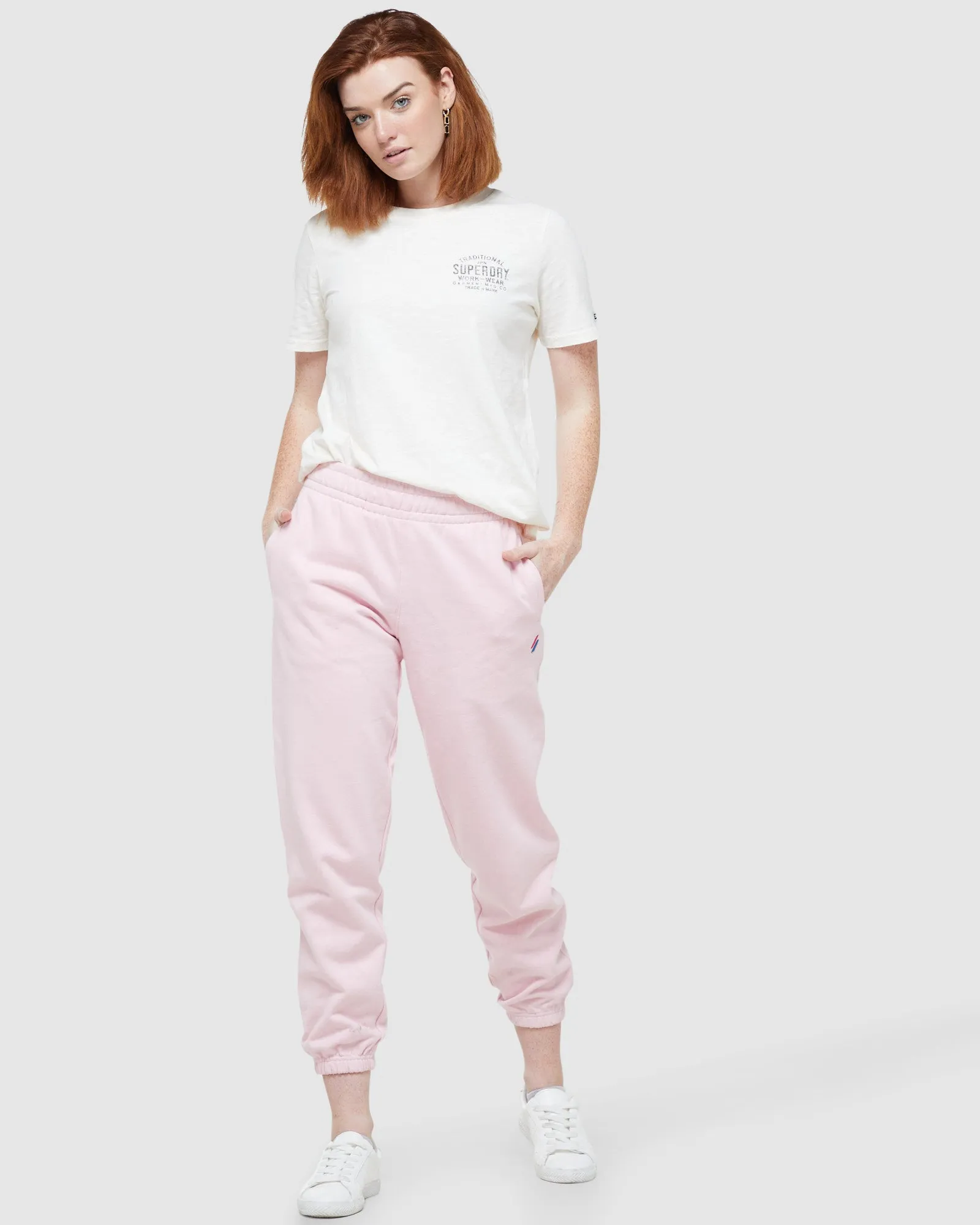 Code Essential Joggers | Roseate Pink