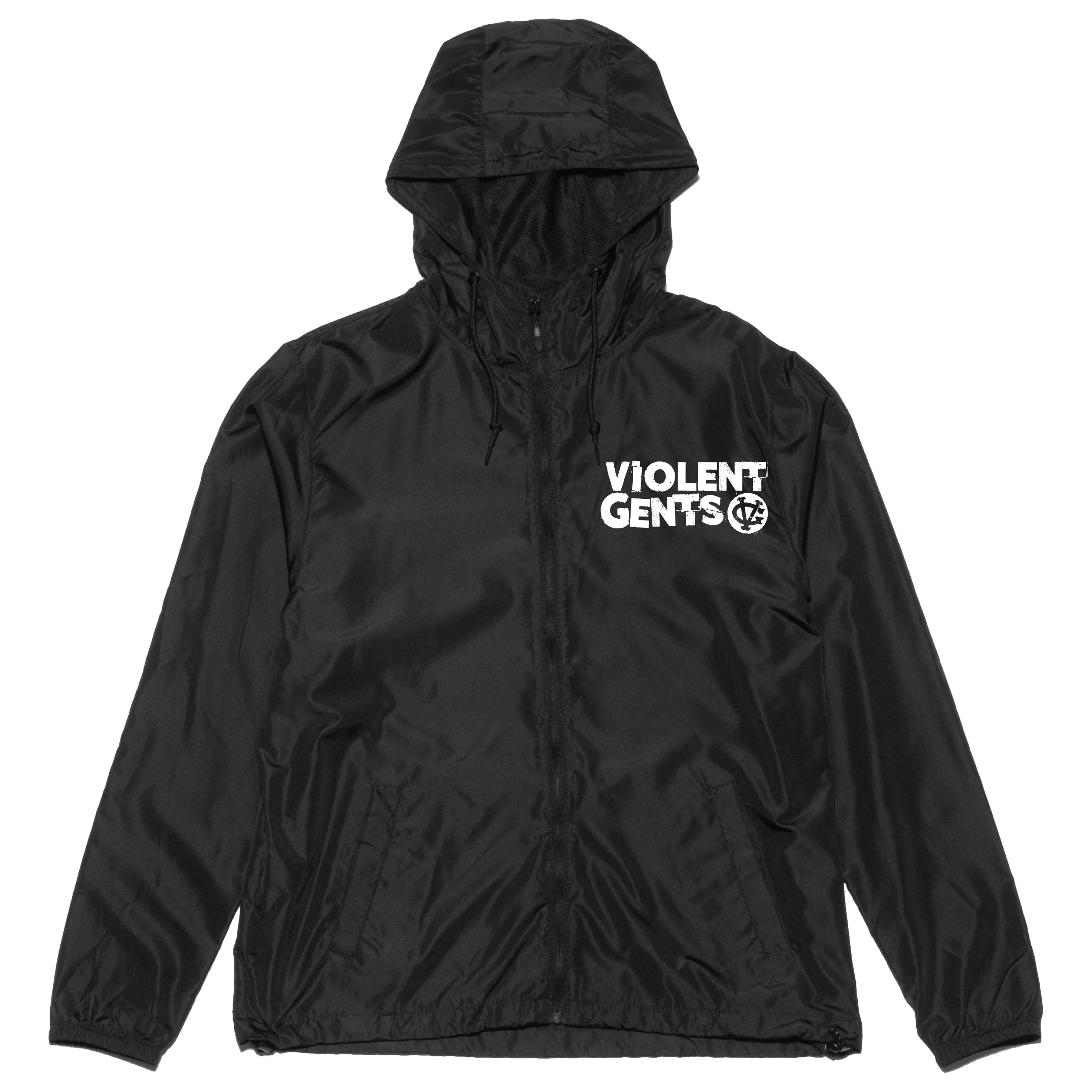 Concrete Windbreaker Jacket