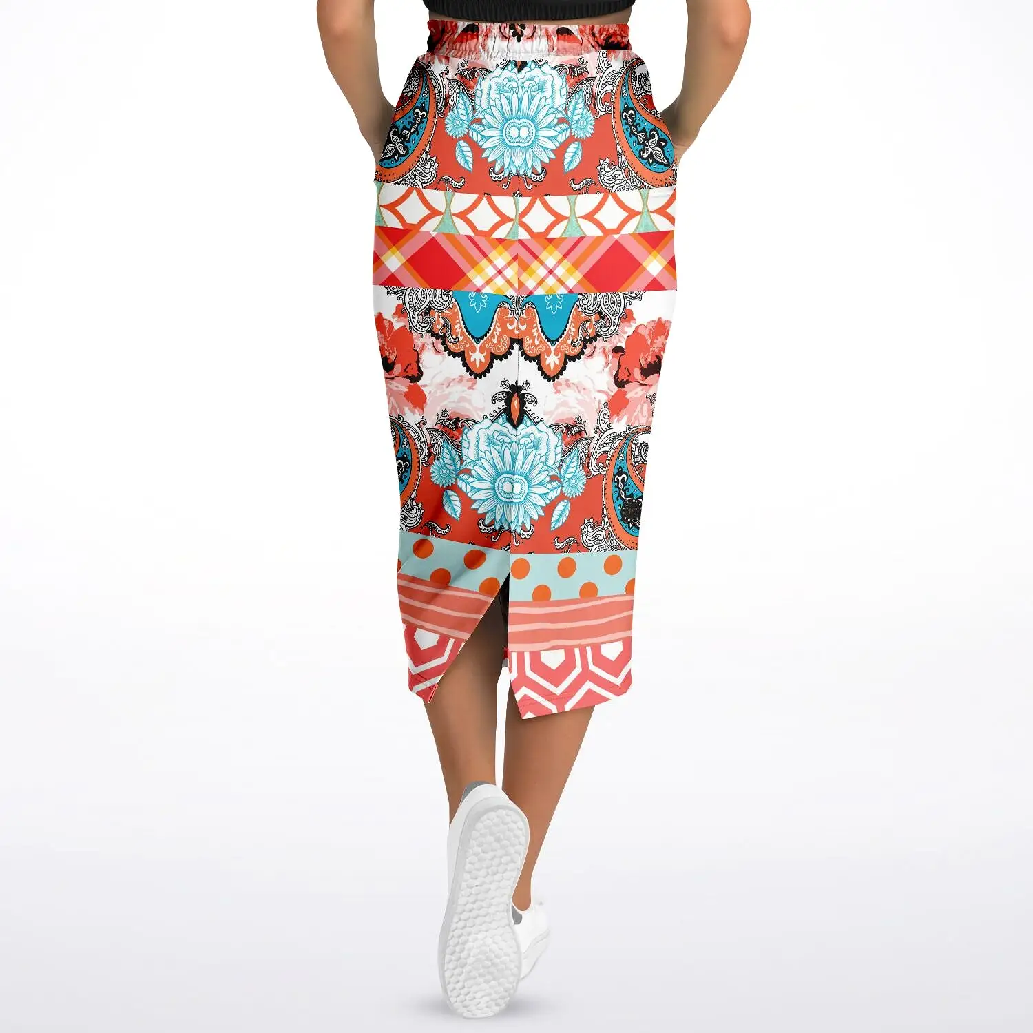 Coral Springs Eco-Poly Long Pocket Skirt