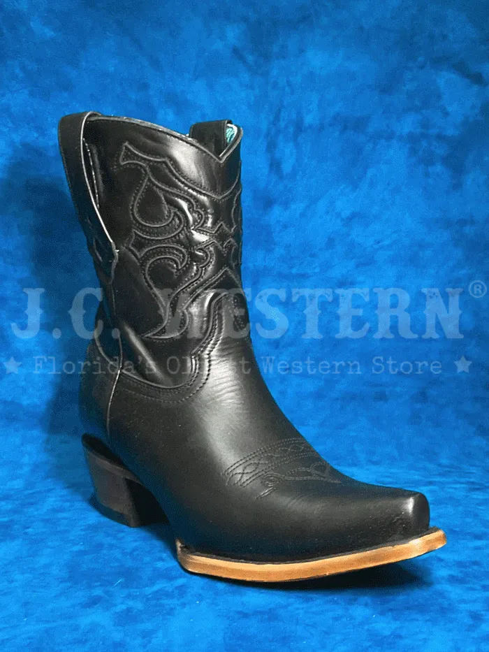 Corral Z5111 Ladies Embroidery Ankle Western Boot Black