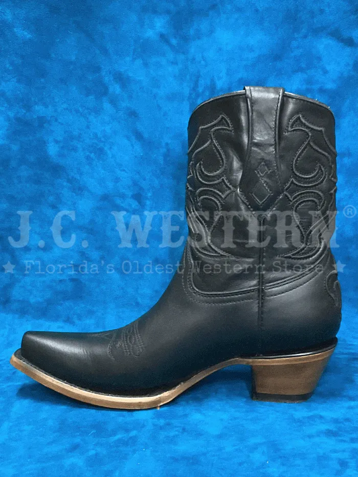 Corral Z5111 Ladies Embroidery Ankle Western Boot Black