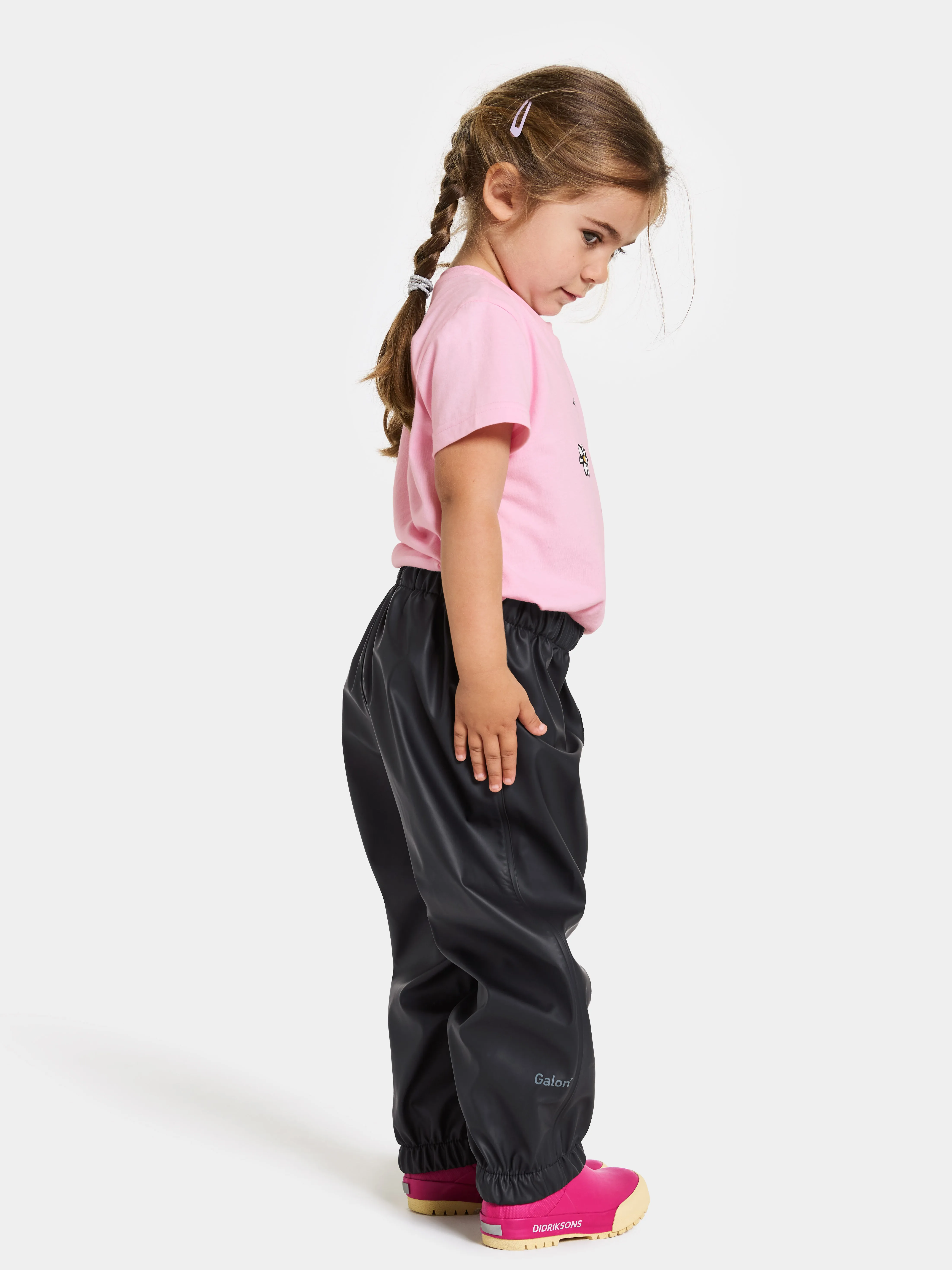 Didriksons Kids' Midjeman Pants 6 Black | Buy Didriksons Kids' Midjeman Pants 6 Black here | Outnorth