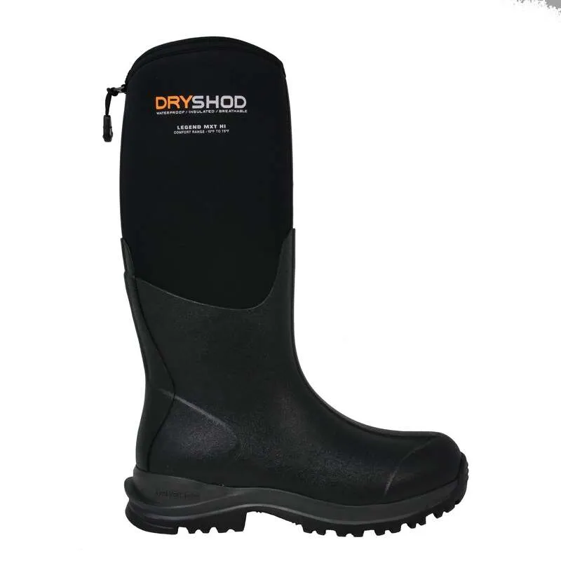 Dryshod Women's Legend MXT Hi Boot - Black LGX-WH-BK