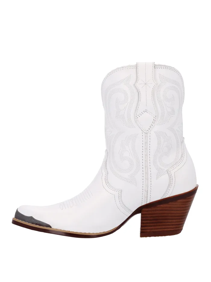 Durango DRD0465 Womens Crush Ankle Western Boot White