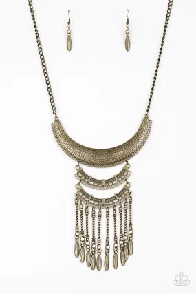 Eastern Empress Brass-Necklace