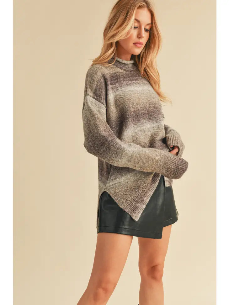 Eleni Ombre Stripe Sweater