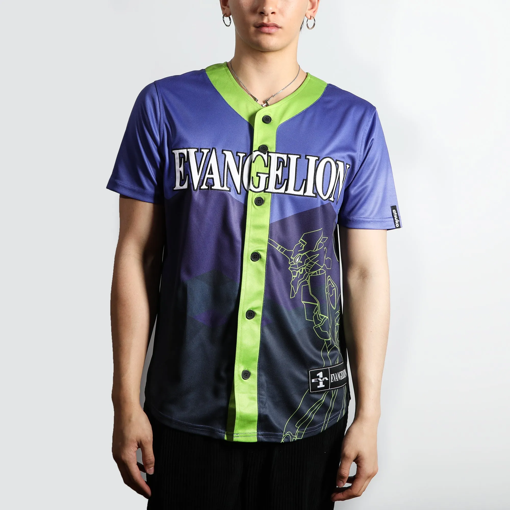 Eva unit-01 Baseball Jersey