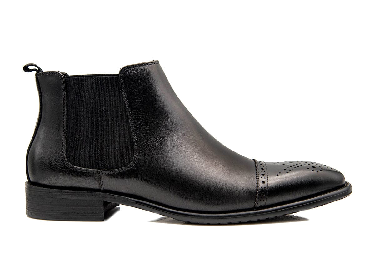 FERRAMI BLACK | Chelsea Boots