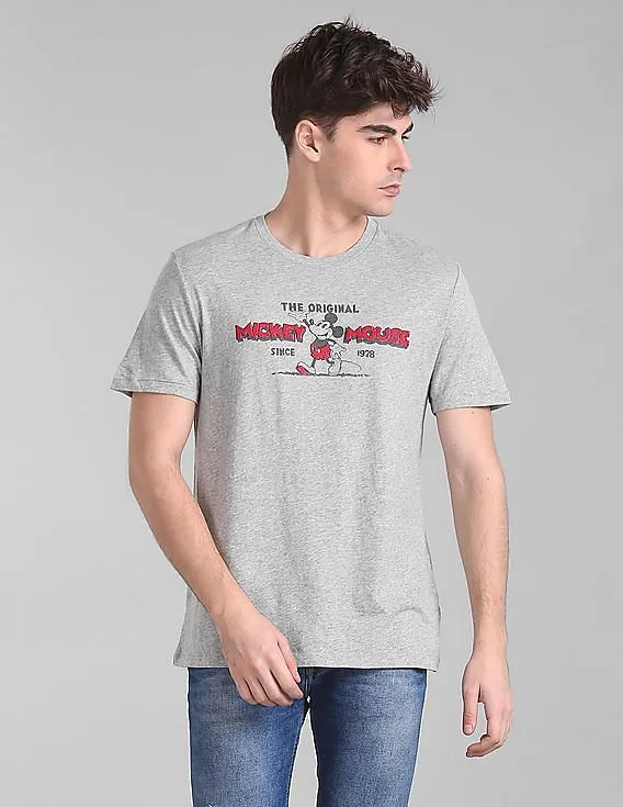 GAP Men Grey Disney Mickey Graphic Tee