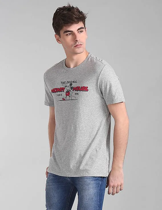 GAP Men Grey Disney Mickey Graphic Tee