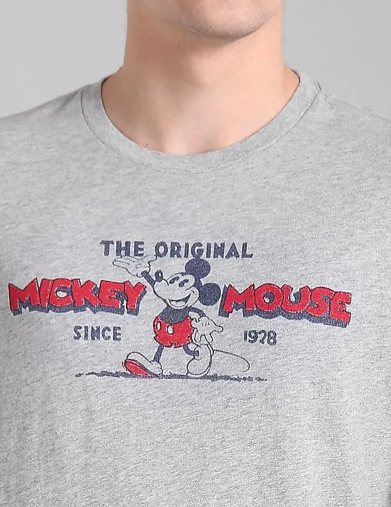 GAP Men Grey Disney Mickey Graphic Tee