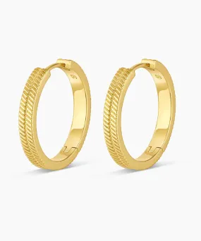 Gorjana Venice Hoops - Gold