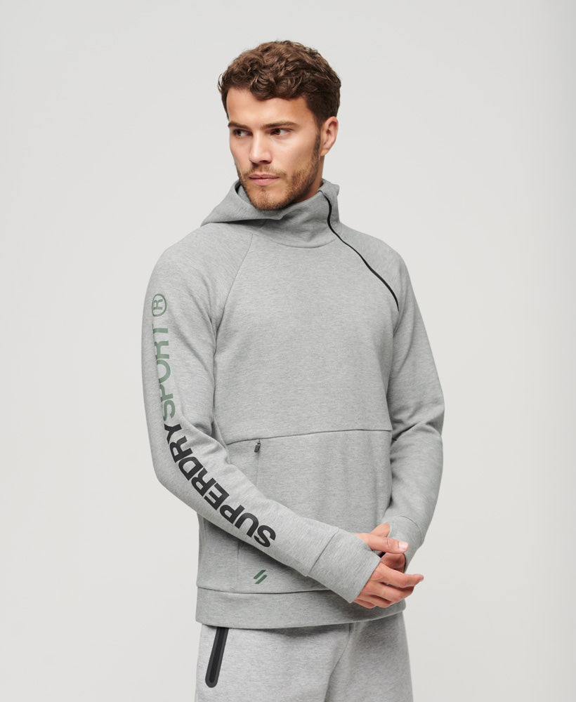 Gymtech Hoodie | Grey Marle