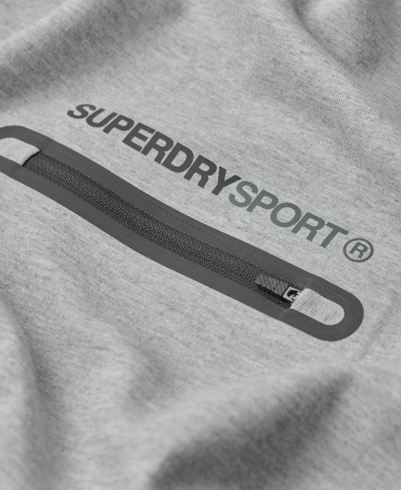 Gymtech Hoodie | Grey Marle