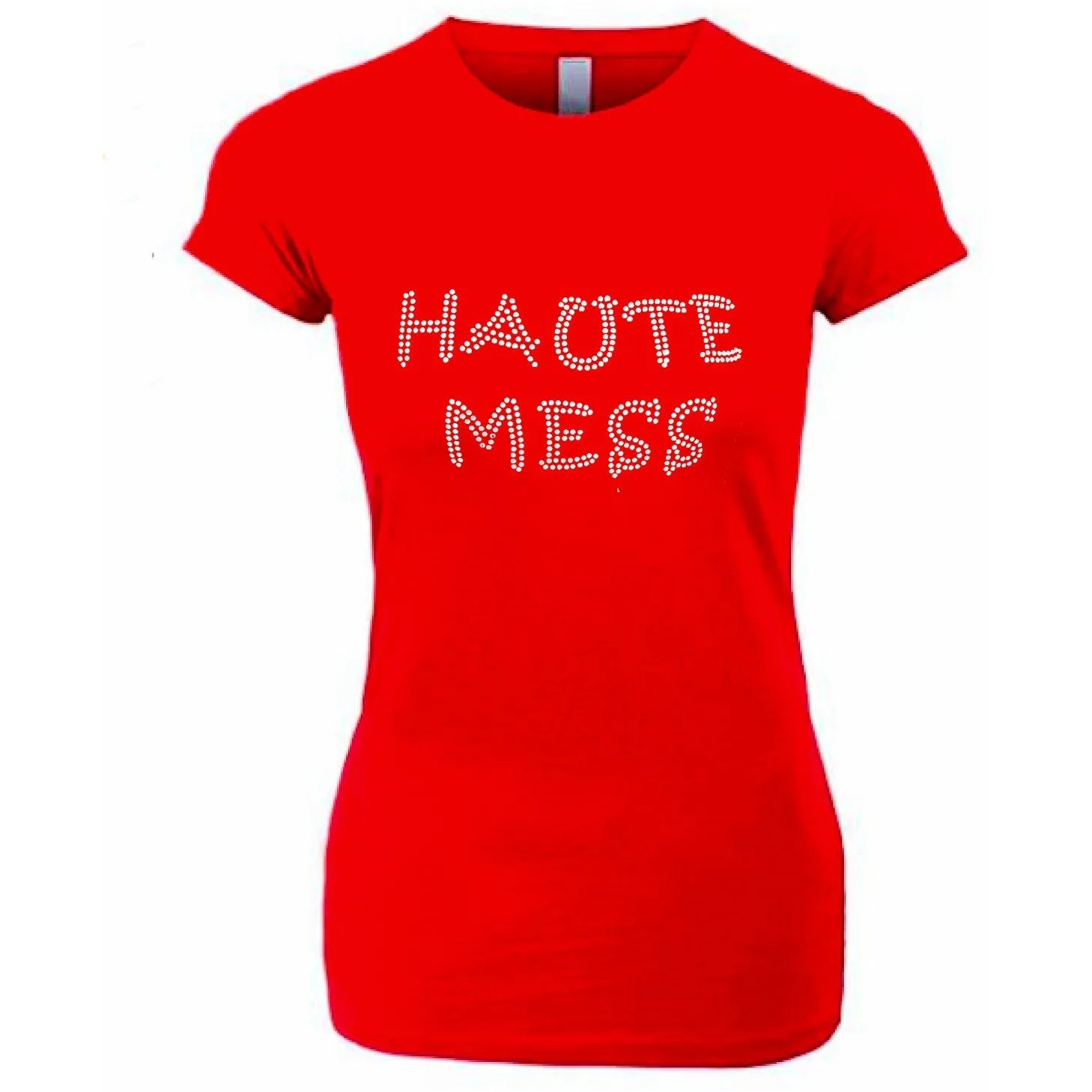 Haute Mess Rhinestone Women's T Shirt