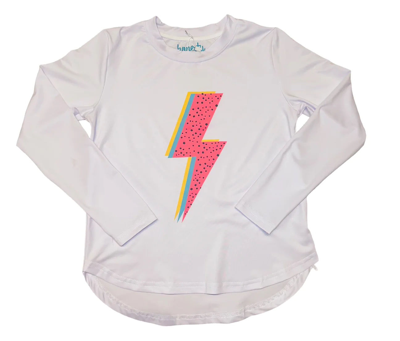 Honesty - Lightning Bolt Longsleeve Performance Graphic Tee