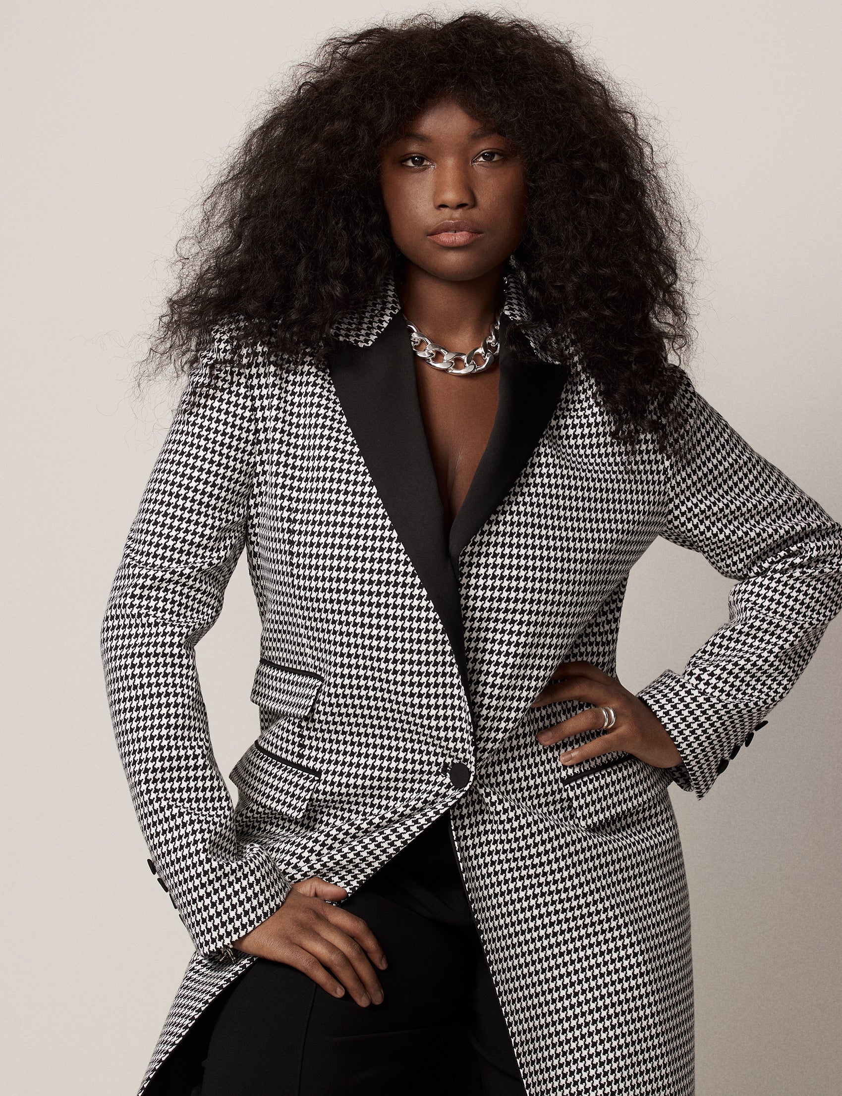 Houndstooth Coat