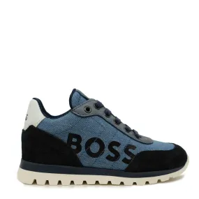 Hugo Boss Denim Logo Sneaker