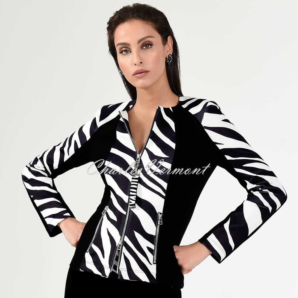 I'cona Zebra Zip Jacket - Style 67128-60125-90